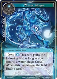 Water Majin - Advent of the Demon King - Force of Will card