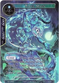 Water Majin (Full Art) - Advent of the Demon King - Force of Will card