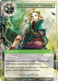 Ciel, Sorcerous Priestess - Advent of the Demon King - Force of Will card