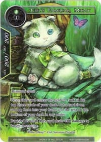 Ciel's Familiar, Mikay (Full Art) - Advent of the Demon King - Force of Will card