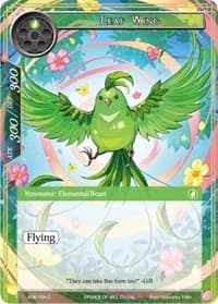 Leaf Wing - Advent of the Demon King - Force of Will card