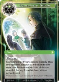 Otherworld Dreams - Advent of the Demon King - Force of Will card