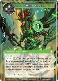 Wind Majin - Advent of the Demon King - Force of Will card