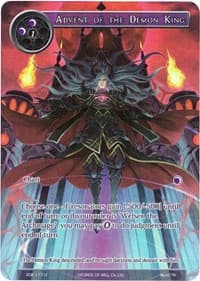 Advent of the Demon King (Full Art) - Advent of the Demon King - Force of Will card