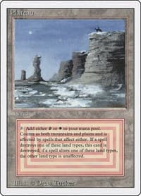 Plateau - Revised Edition - Magic: The Gathering card