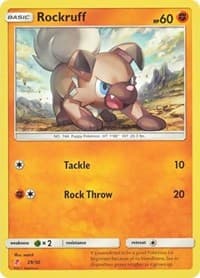 Rockruff (#29) - SM Trainer Kit: Lycanroc & Alolan Raichu - Pokemon card
