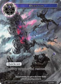Digestion (Full Art) - Advent of the Demon King - Force of Will card