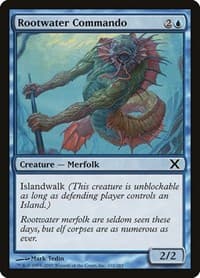 Rootwater Commando - 10th Edition - Magic: The Gathering card
