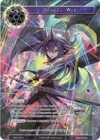 Spider's Web (Full Art) - Advent of the Demon King - Force of Will card