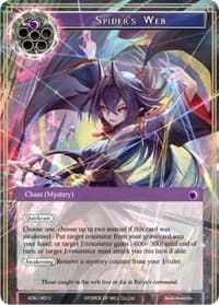 Spider's Web - Advent of the Demon King - Force of Will card