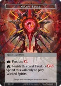 Majin Stone - Advent of the Demon King - Force of Will card
