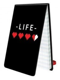 8-Bit Hearts Life Pad - Ultra Pro Life Counters - Life Counters card