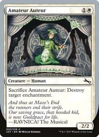 Amateur Auteur (A) - Unstable - Magic: The Gathering card