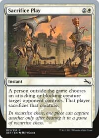 Sacrifice Play - Unstable - Magic: The Gathering card