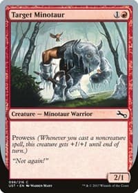 Target Minotaur (A) - Unstable - Magic: The Gathering card