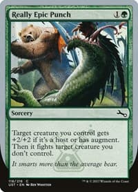 Really Epic Punch - Unstable - Magic: The Gathering card