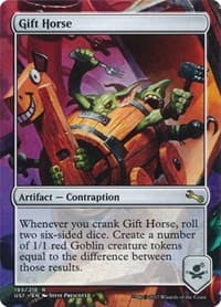 Gift Horse - Unstable - Magic: The Gathering card