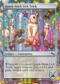 Quick-Stick Lick Trick - Unstable - Magic: The Gathering card
