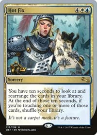 Hot Fix - Unstable - Magic: The Gathering card