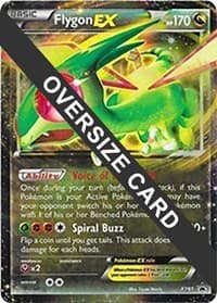 Flygon EX - XY61 (XY Black Star Promo) - Jumbo Cards - Pokemon card