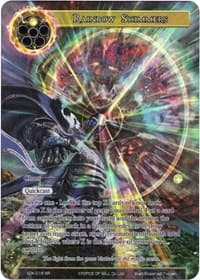 Rainbow Shimmers (Full Art) - Advent of the Demon King - Force of Will card