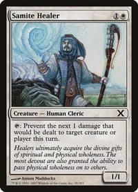 Samite Healer - 10th Edition - Magic: The Gathering card