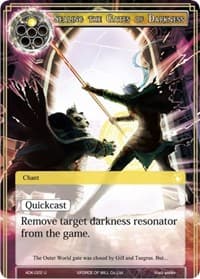 Sealing the Gates of Darkness - Advent of the Demon King - Force of Will card