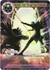 Sealing the Gates of Darkness (Full Art) - Advent of the Demon King - Force of Will card