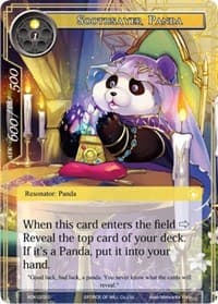 Soothsayer Panda - Advent of the Demon King - Force of Will card