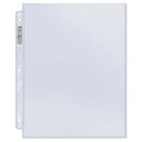 Ultra Pro Platinum Hologram 1-Pocket Pages - 3-Holes, 8.5" x 11" (100-Pack) - Ultra Pro Protective Pages - Protective Pages card