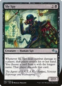 Sly Spy (A) - Unstable - Magic: The Gathering card