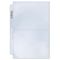 Ultra Pro Platinum Hologram 2-Pocket Pages - 3-Holes, 5" x 7" (100-Pack) - Ultra Pro Protective Pages - Protective Pages card