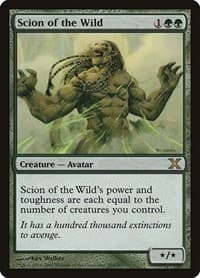 Scion of the Wild - 10th Edition - Magic: The Gathering card