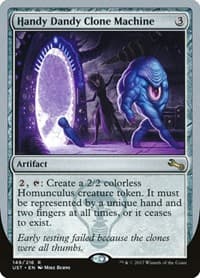 Handy Dandy Clone Machine - Unstable - Magic: The Gathering card
