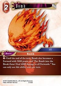 Bomb - Opus IV - Final Fantasy TCG card