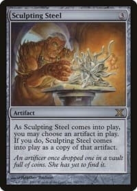 Sculpting Steel - 10th Edition - Magic: The Gathering card