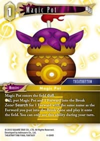 Magic Pot - Opus IV - Final Fantasy TCG card