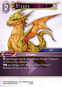 Dragon - Opus IV - Final Fantasy TCG card