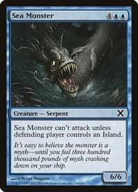 Sea Monster - 10th Edition - Magic: The Gathering card