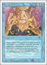 Power Sink - Revised Edition - Magic: The Gathering card