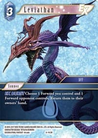 Leviathan EX - Opus IV - Final Fantasy TCG card