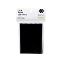 Dex Protection Mini Card Sleeves - Black (60-Pack) - Dex Protection Card Sleeves - Card Sleeves card