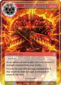 Cross Counter - Advent of the Demon King - Force of Will card