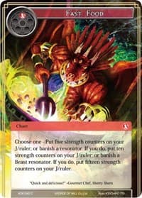 Fast Food - Advent of the Demon King - Force of Will card
