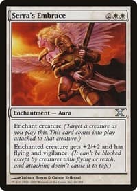 Serra's Embrace - 10th Edition - Magic: The Gathering card