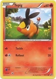 Tepig 15/114 (Cosmos Holo) - League & Championship Cards - Pokemon card