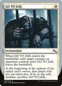 GO TO JAIL - Unstable - Magic: The Gathering card
