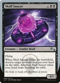 Skull Saucer - Unstable - Magic: The Gathering card