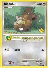 Bidoof - Countdown Calendar Promos - Pokemon card