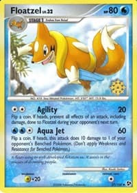 Floatzel - Countdown Calendar Promos - Pokemon card